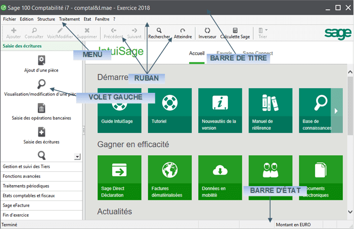 INSTALLATION DU LOGICIEL SAGE COMPTABILITÉ V. I7 + PC